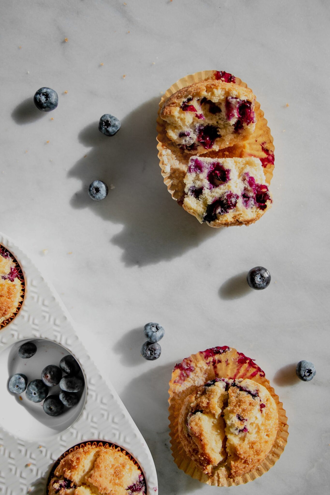 Bakery Style Blueberry Muffins Sam's Food Fam