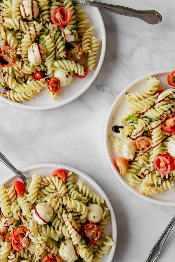 caprese pasta salad