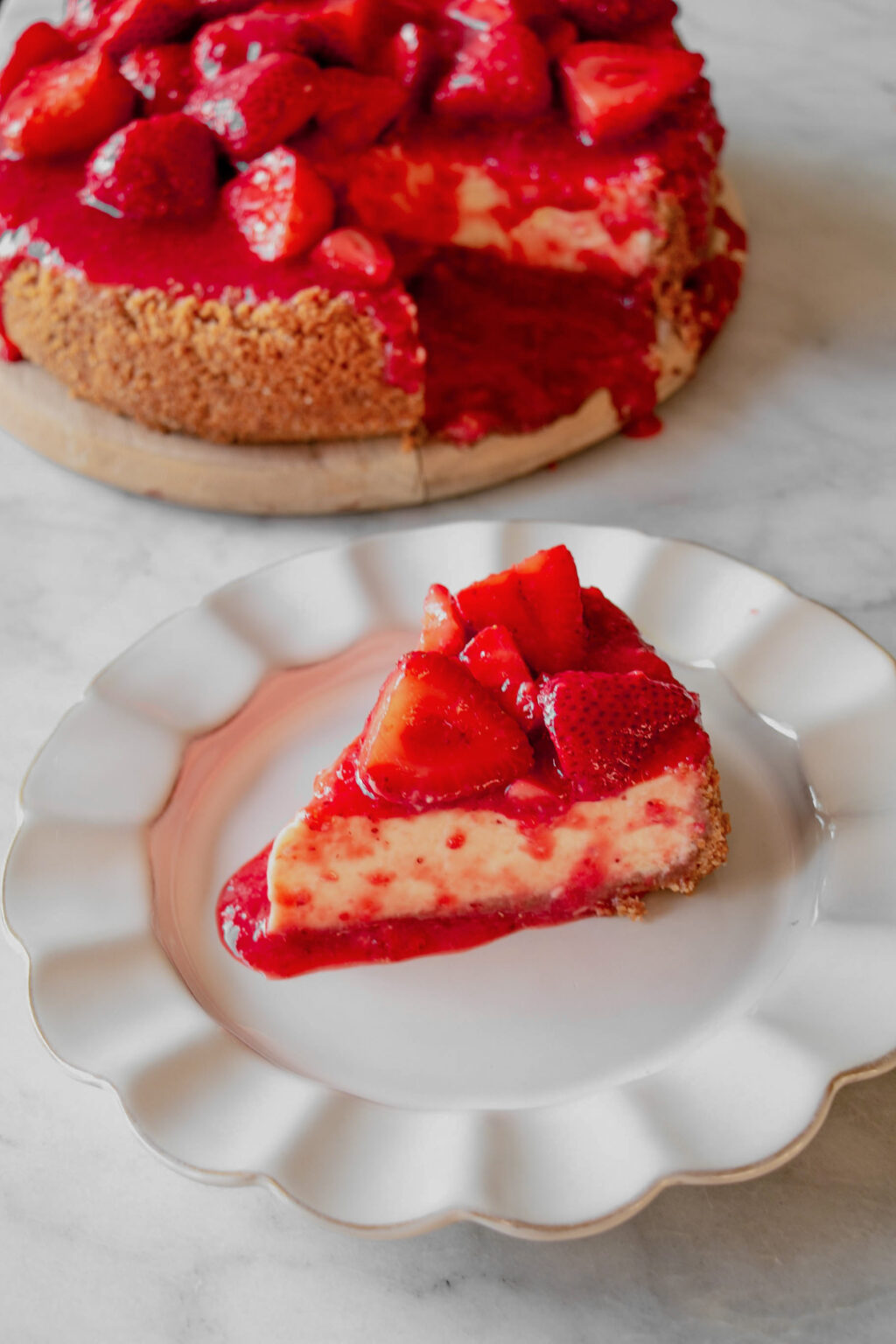 Strawberry Cheesecake - Sam's Food Fam